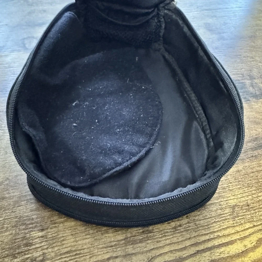 Microsoft Original Xbox Live‎ Headset Game Storage Zip Carrying Case Black